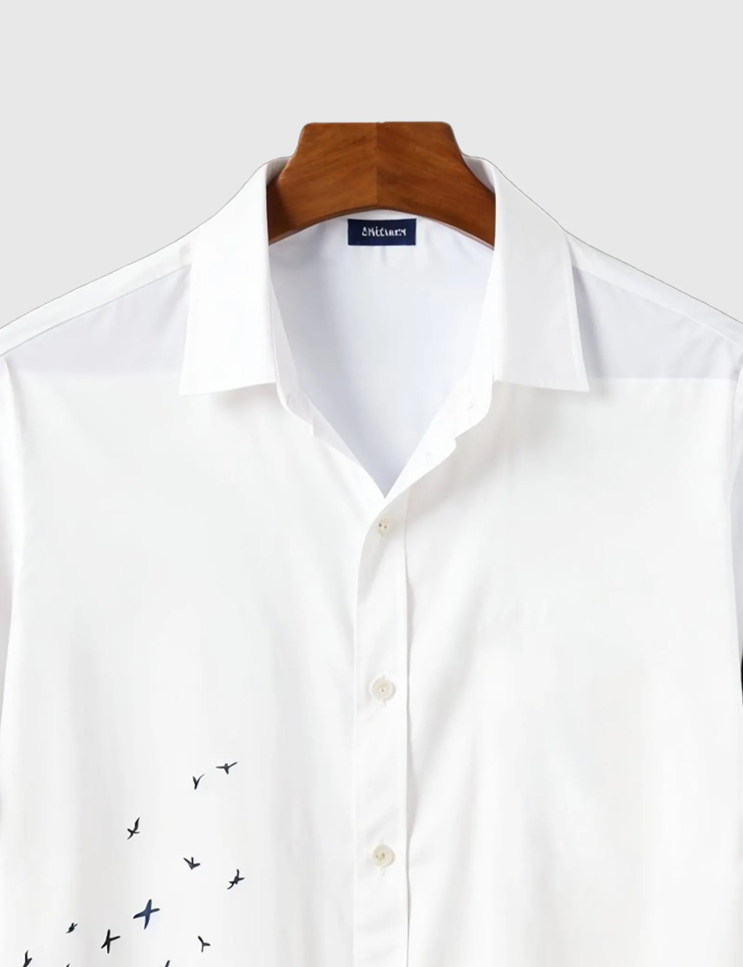 BLUE SHADE MEN'S HALF SLEEVES PRINTED SHIRT