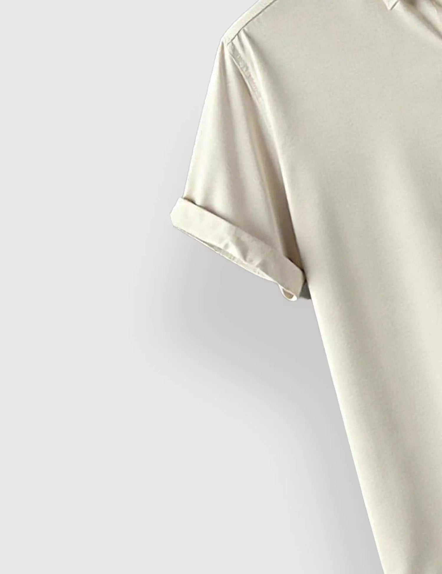 WHITE MULTICAT DESIGNER MEN'S HALF SLEEVES PRINTED SHIRT